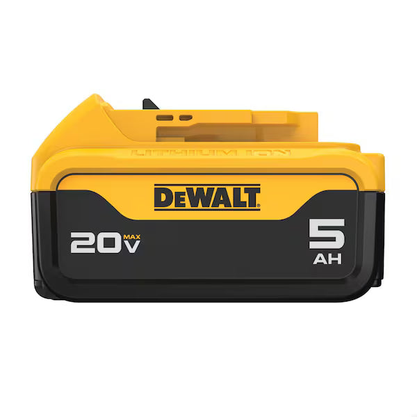 Dewalt 20 Volt MAX Lithium Ion Battery 5 Ah