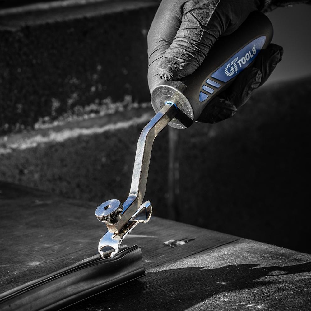 Locking Strip Tool Bent Shaft