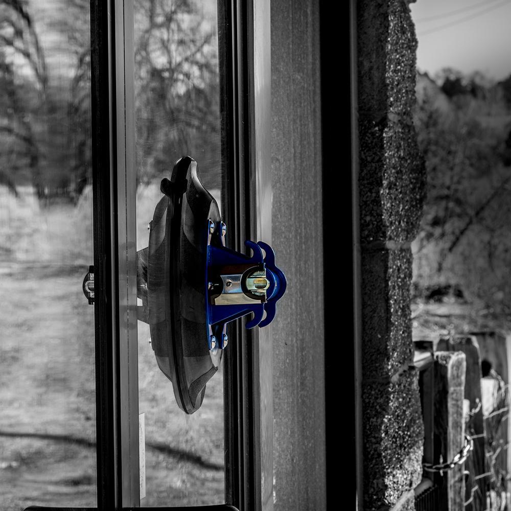 10 inch Vacuum Glass Suction Cup - 300 lbs (Curved profile)