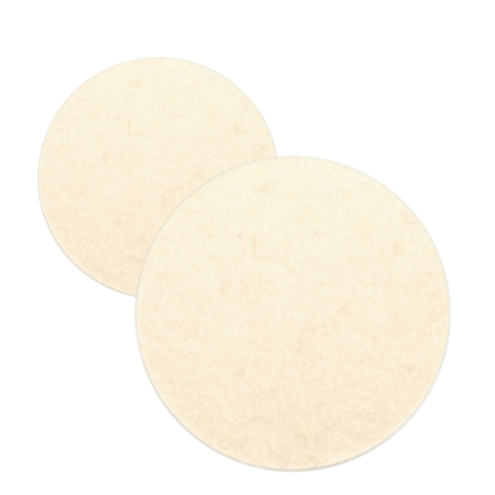 Reusable Glass Polishing Pads - Hook and Loop