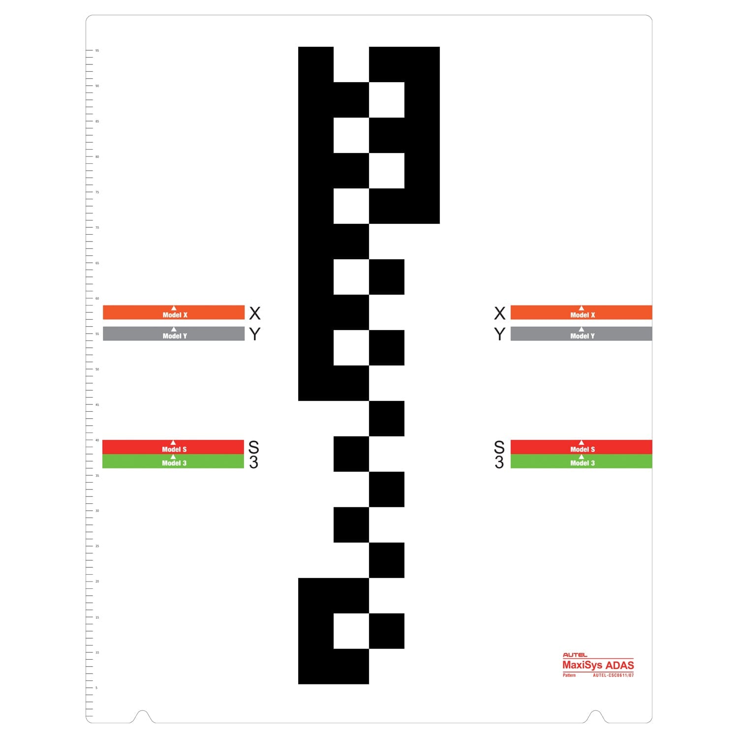 Autel 611-07 Tesla Camera Pattern