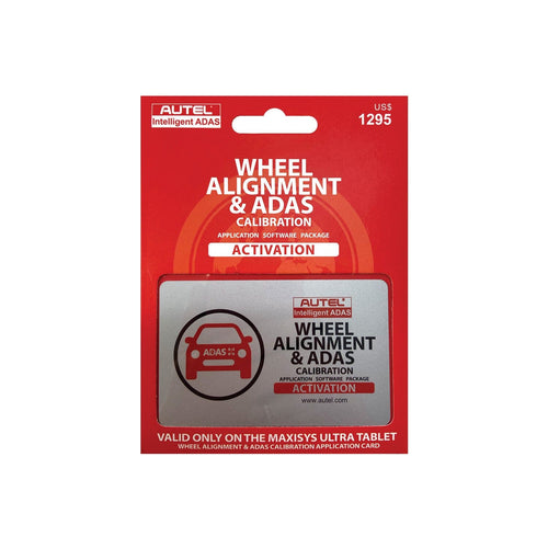 Autel ADASWAUPGRADE MaxiSYS Ultra tablet ADAS Wheel Alignment software Update Card