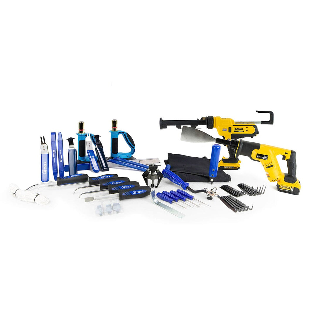 Windshield Removal Tool Kit - Standard (DeWalt-Based) – GT Tools®