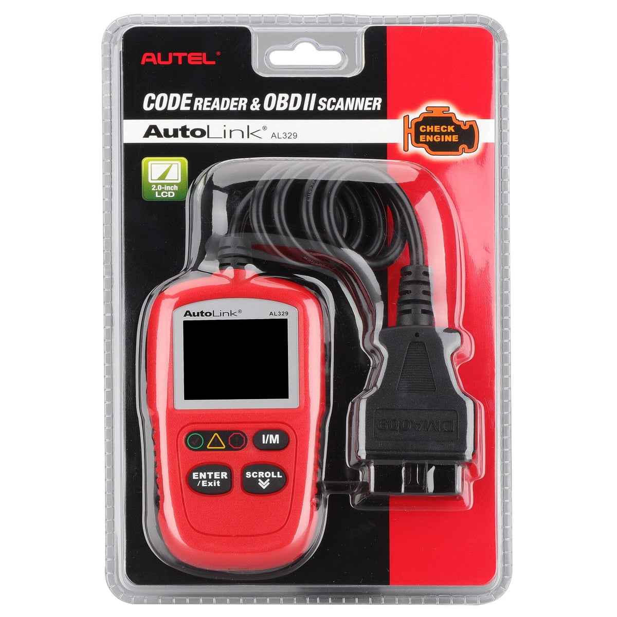 Autel AL329 Easy-to-Use Handheld OBDII Code Reader