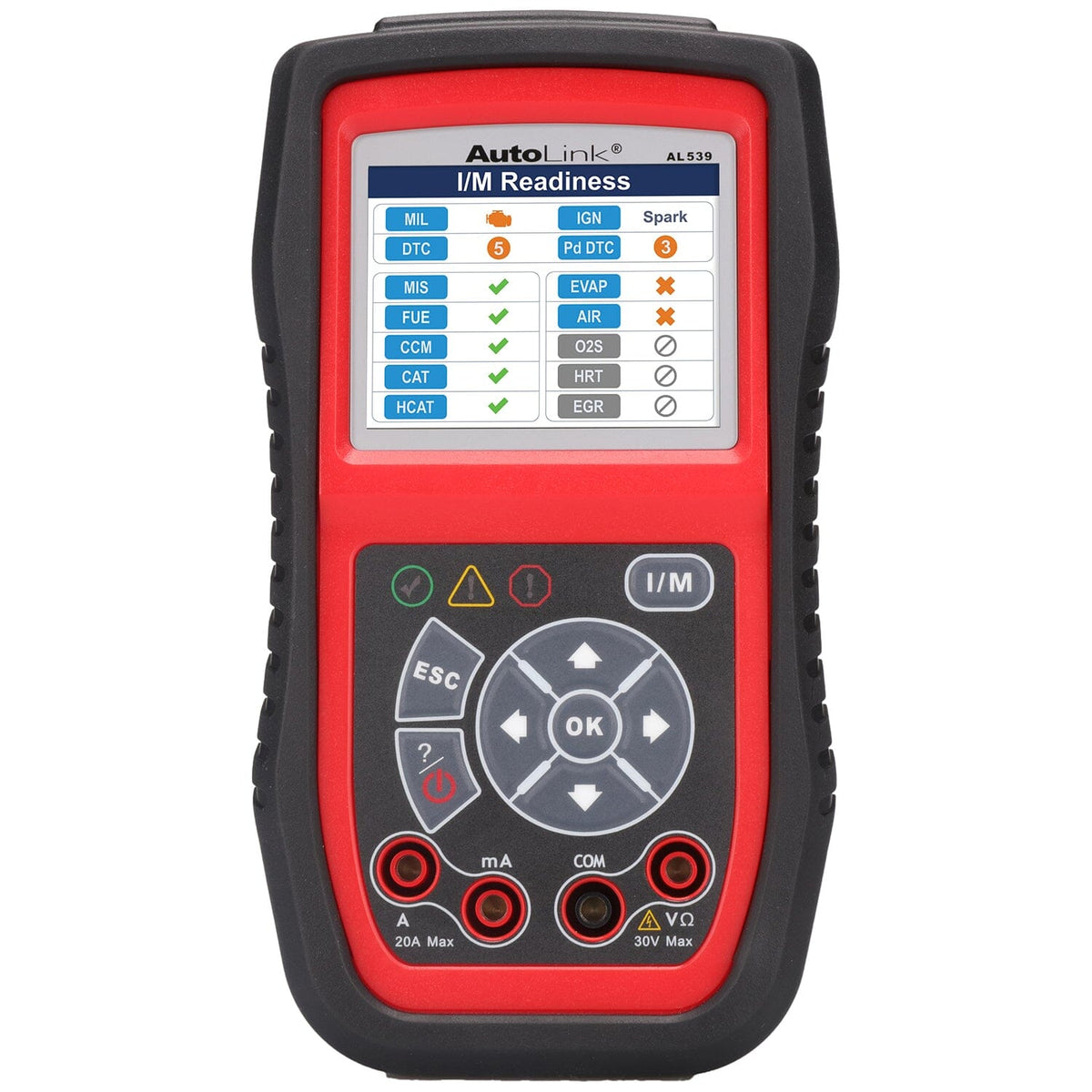 Autel AL539 AutoLINK Engine Code Reader and Electrical Testing Tool