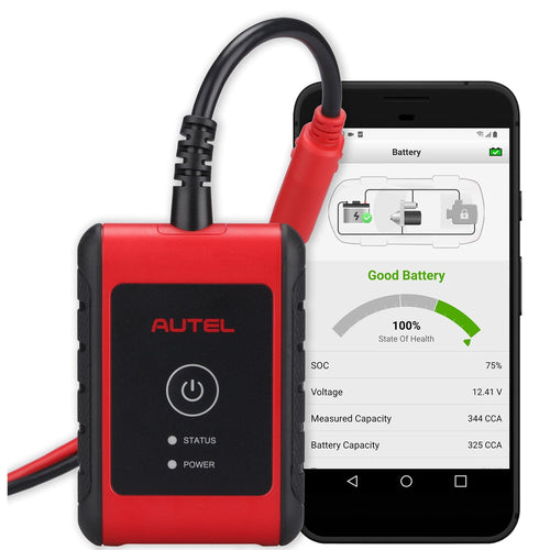 Autel BT508 Battery and Electrical System Analysis Tool and App for iOS and Android