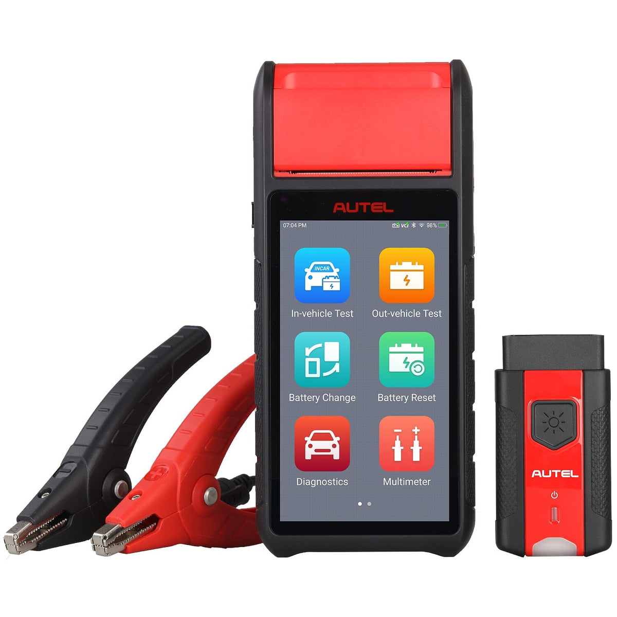 Autel BT608 Touchscreen Battery and Electrical System Diagnostics Tool