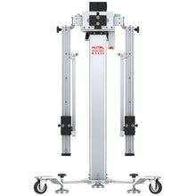 Autel CVCOREGLS MA600 mobile frame with MS909CV tablet, connection bracket and CV target