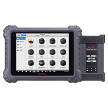 Autel CVCOREGLS MA600 mobile frame with MS909CV tablet, connection bracket and CV target