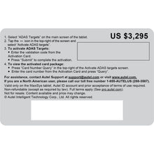Digital Targets Upgrade Card