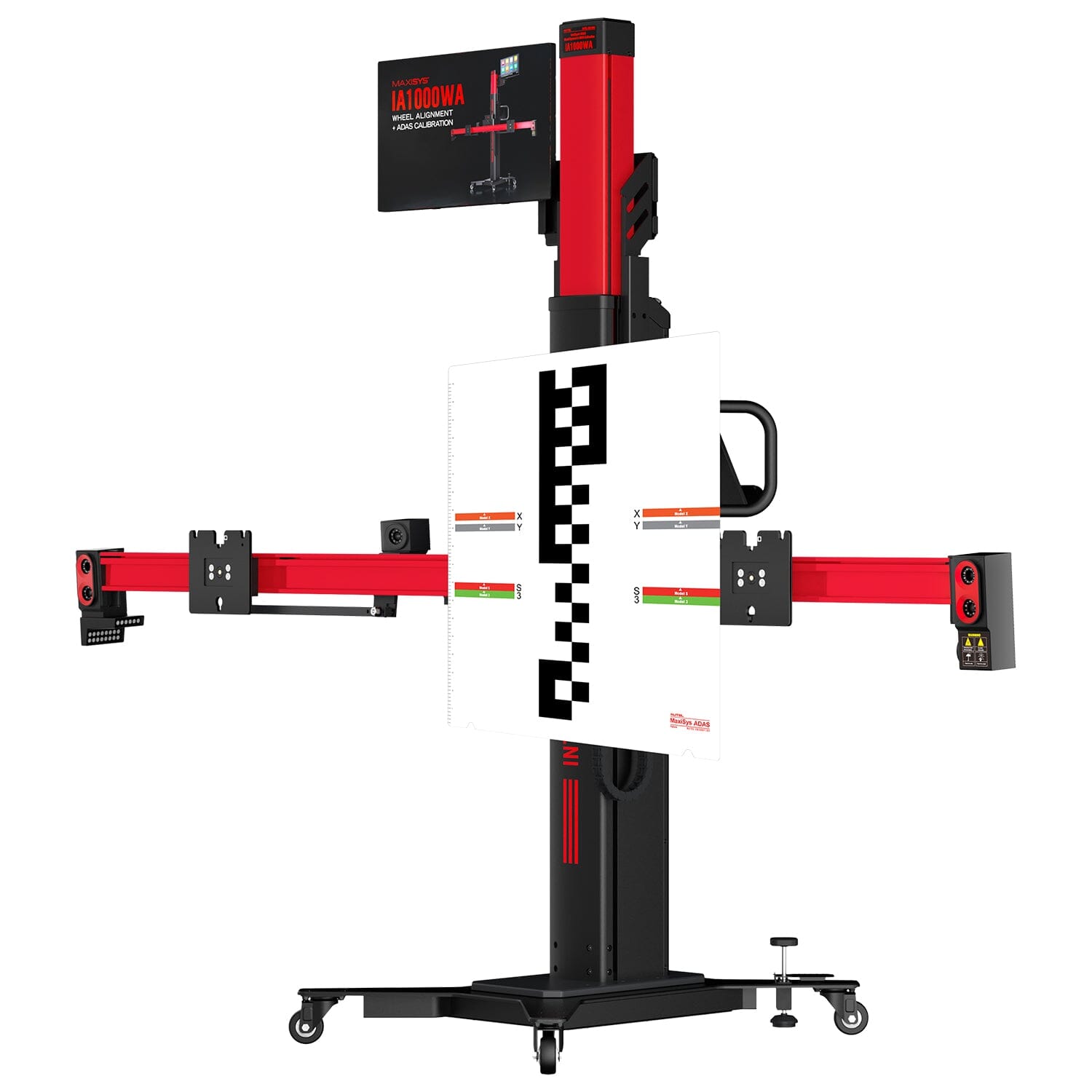 Autel IA1000AST MaxiSYS ADAS IA1000 Automated Alignment and "All Systems" ADAS System with MS ULTRA2 and Physical Targets