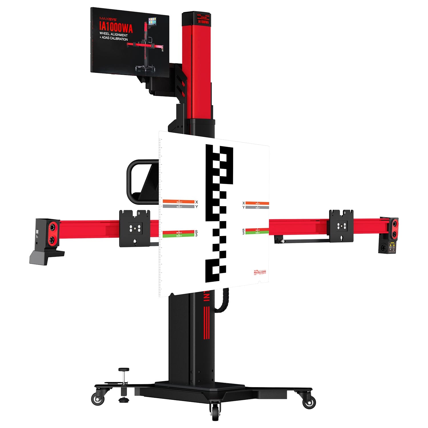Autel IA1000AST MaxiSYS ADAS IA1000 Automated Alignment and "All Systems" ADAS System with MS ULTRA2 and Physical Targets
