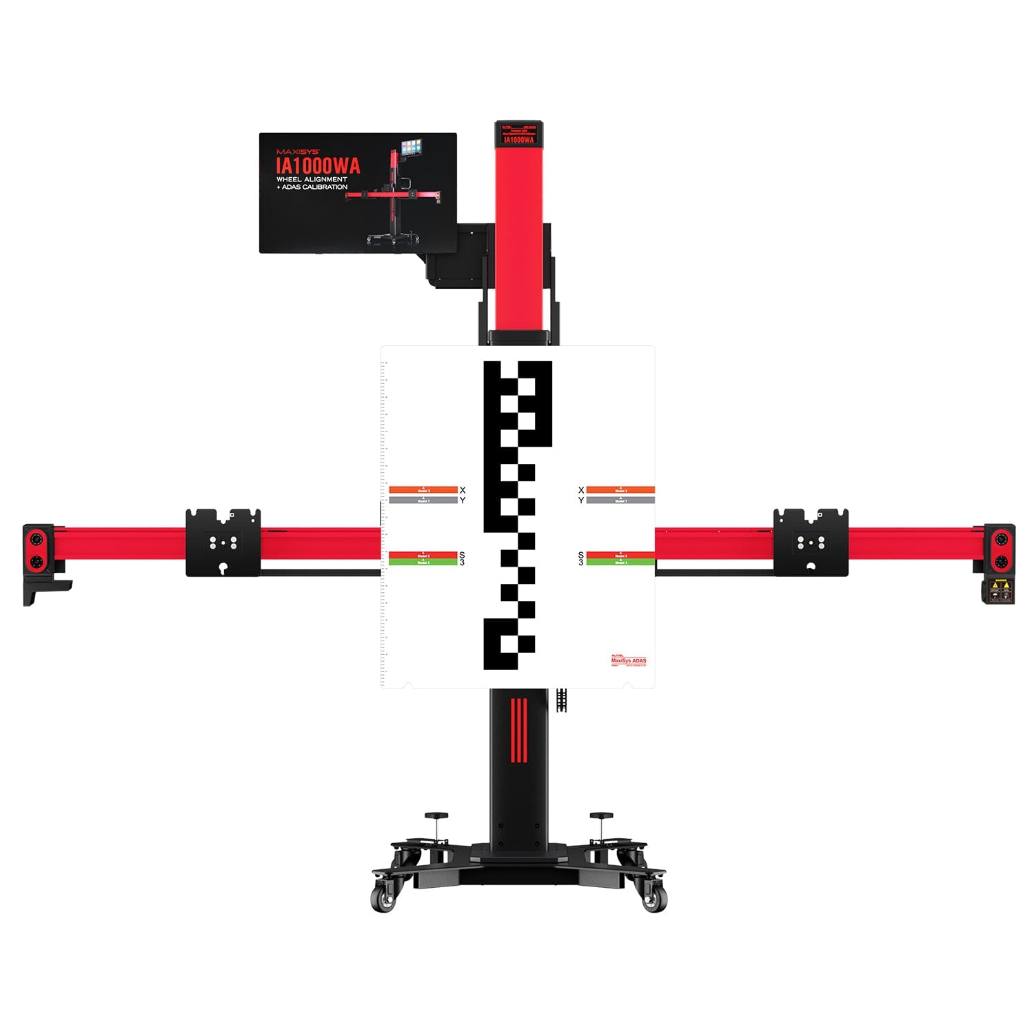 Autel IA1000LDWT MaxiSYS ADAS IA1000 Automated Alignment and ADAS System with MS ULTRA2 and Physical LDW Targets