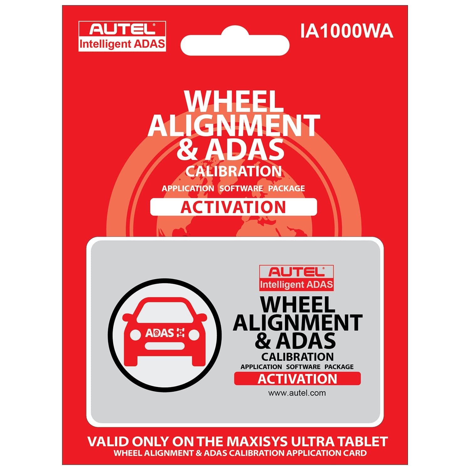 Autel IA1000WAUP IA1000 Alignment and ADAS Calibration System Software Upgrade Card