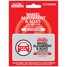 Autel IA1000WAUP IA1000 Alignment and ADAS Calibration System Software Upgrade Card