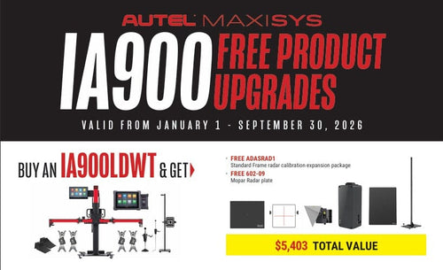 Autel IA900LDWT MaxiSYS ADAS IA900WA with LDW Targets and MSULTRAADAS Tablet