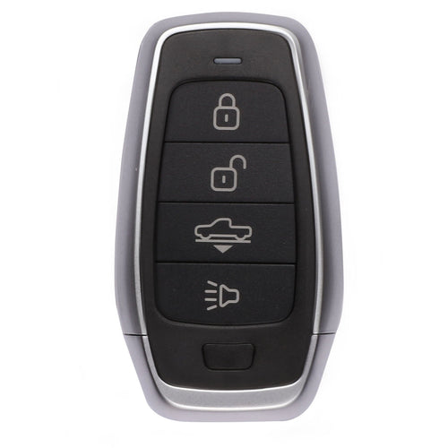 Autel IKEYAT4PA Universal Programmable IKEY Smart Key 4-Buttons, prgm with MaxiIM KM100 tablet