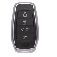 Autel IKEYAT4TP Universal Programmable IKEY Smart Key 4-Buttons, prgm with MaxiIM KM100 tablet