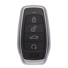 Autel IKEYAT4TR Universal Programmable IKEY Smart Key 4-Buttons, prgm with MaxiIM KM100 tablet