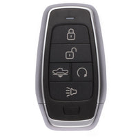 Autel IKEYAT5PRA Universal Programmable IKEY Smart Key 5-Buttons, prgm with MaxiIM KM100 tablet