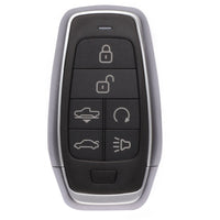 Autel IKEYAT6TPRA Universal Programmable IKEY Smart Key 6-Buttons, prgm with MaxiIM KM100 tablet
