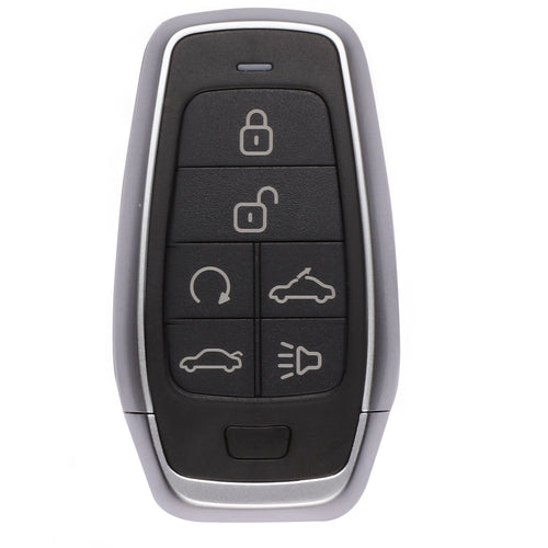 Autel IKEYAT6TPRV Universal Programmable IKEY Smart Key 6-Buttons, prgm with MaxiIM KM100 tablet