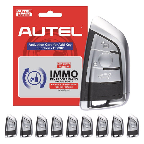 Autel IKEYBRAZ3T Software card and 3-button BMW-style IKEY Bundle for BMW G-Chassis vehicles