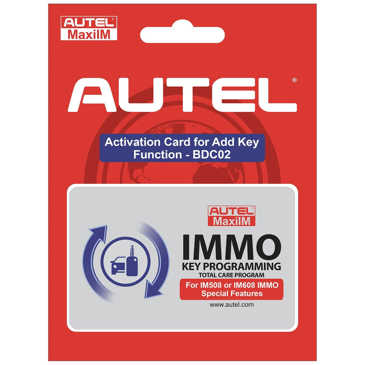 Autel IKEYBRAZ3T Software card and 3-button BMW-style IKEY Bundle for BMW G-Chassis vehicles