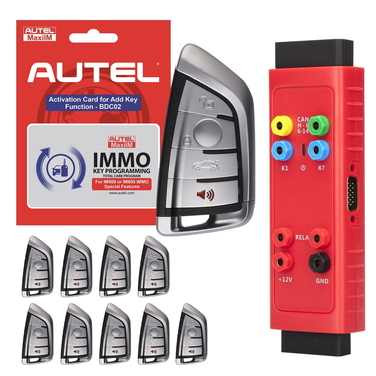 Autel IKEYRAZ4T MaxiIM BMW G-Chassis GBOX3 Bundle