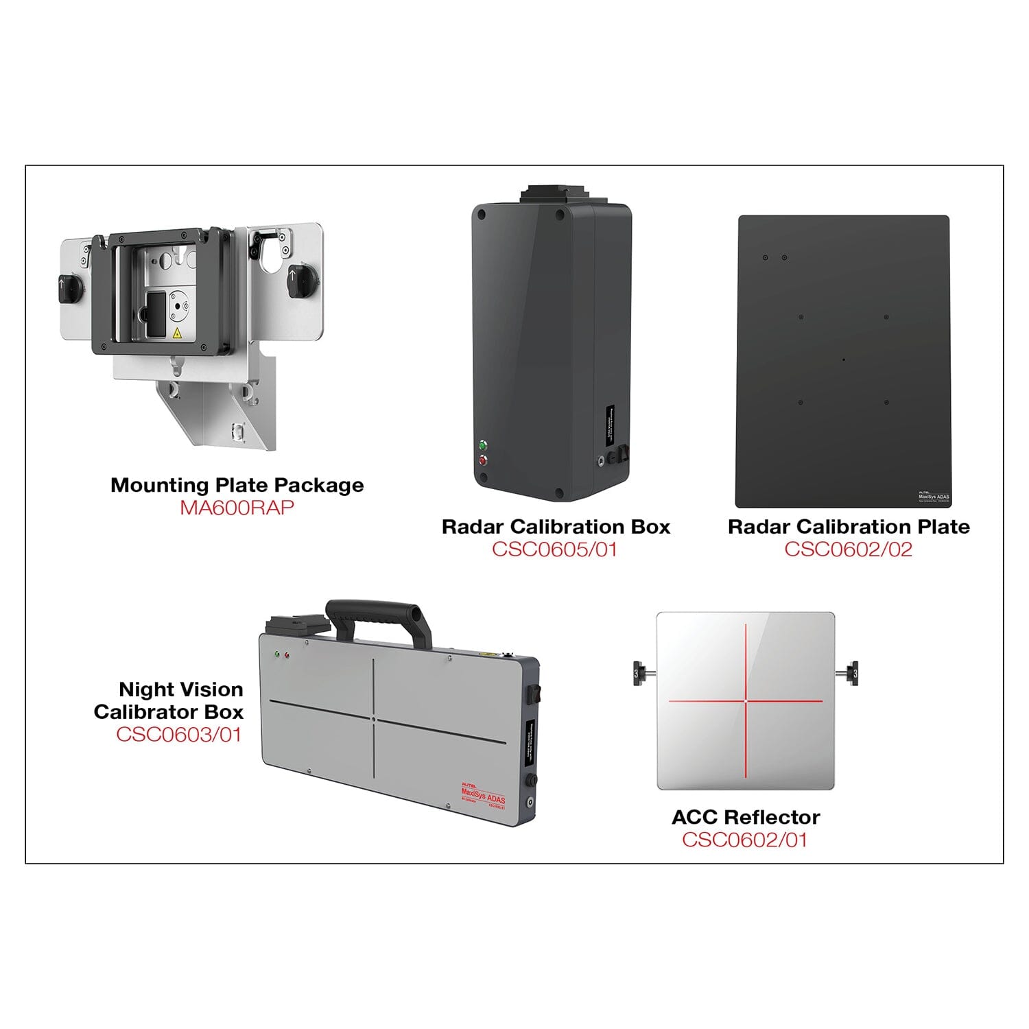 Autel CVAGLS Compatible with Standard and IA800 frames, includes 909CV, and CV target