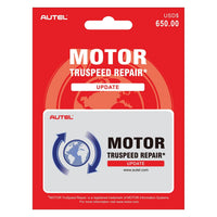 Autel MOTORUPDATE MOTOR TruSpeed Repair Data Access
