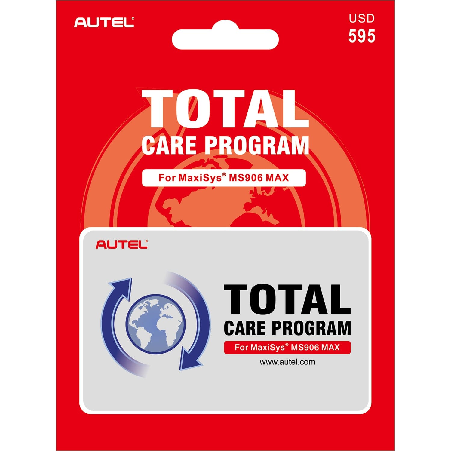 Autel MS906MAX1YR Total Care Program (TCP) 1-Year Warranty & Software Updte Extension for MS906MAX