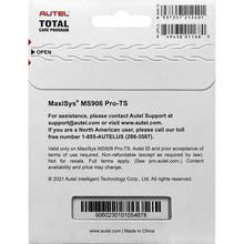 Autel MS906PT1YRUP Total Care Program 1-Year Warranty and Software Update Extension for MS906PROTS
