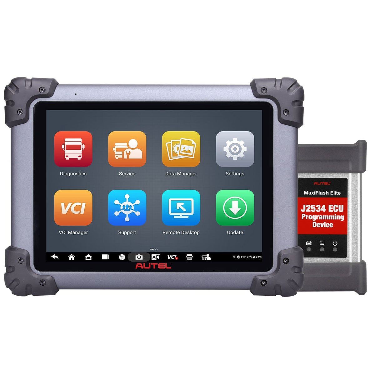Autel MS908CVII Commercial Vehicle Diagnostic and Service Tablet with Class 1-9 coverage