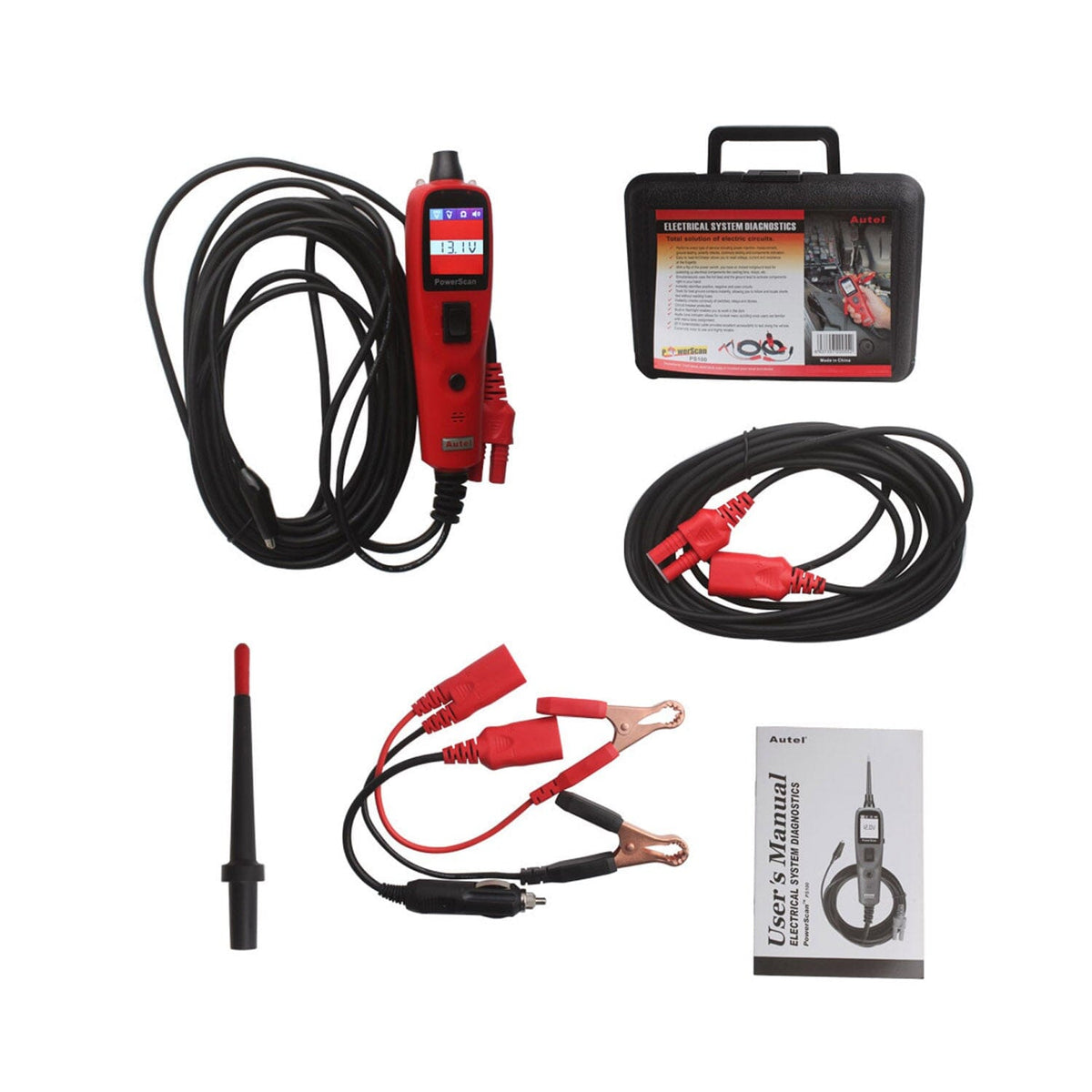 Autel PS100 is a multi-function automotive electrical component tester.