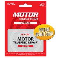 Autel VMOTORUPDATE MOTOR TruSpeed Repair Data Access