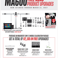 Autel MA60020T MA600 LDW 2.0 Package - MA600 Frame, MS909 S2 Tablet, Targets and ADAS Software