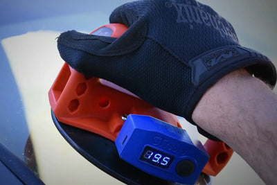 Place in suction cup mount and turn on