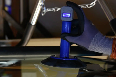 Place in suction cup mount and turn on