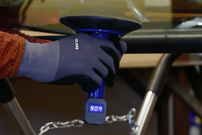 Power off and press the release tab