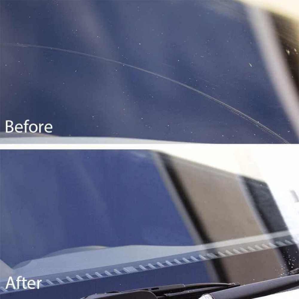 GT Tools Cerium Glass Scratch Removal Before and After