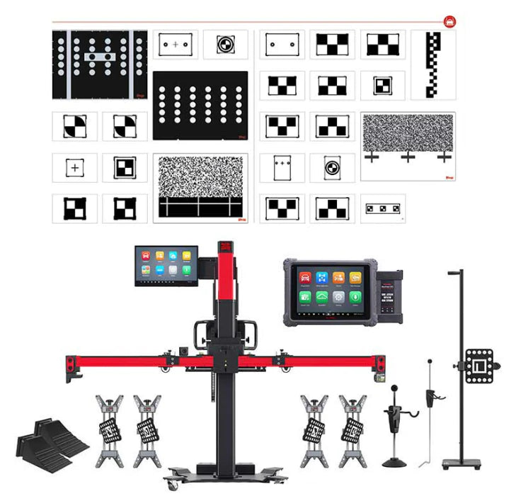 Autel MaxiSYS ADAS IA900WA with LDW Targets and MSULTRAADAS Tablet