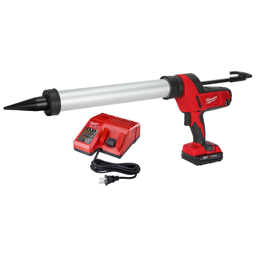 Milwaukee Cordless Caulking gun - 18V with Sausage Pack BYK