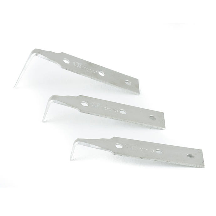 GT Tools Stainless Steel Cold Knife Blades - 5 Pack
