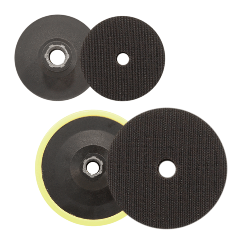 Glass Scratch Removal Backing Pads - Hook and Loop