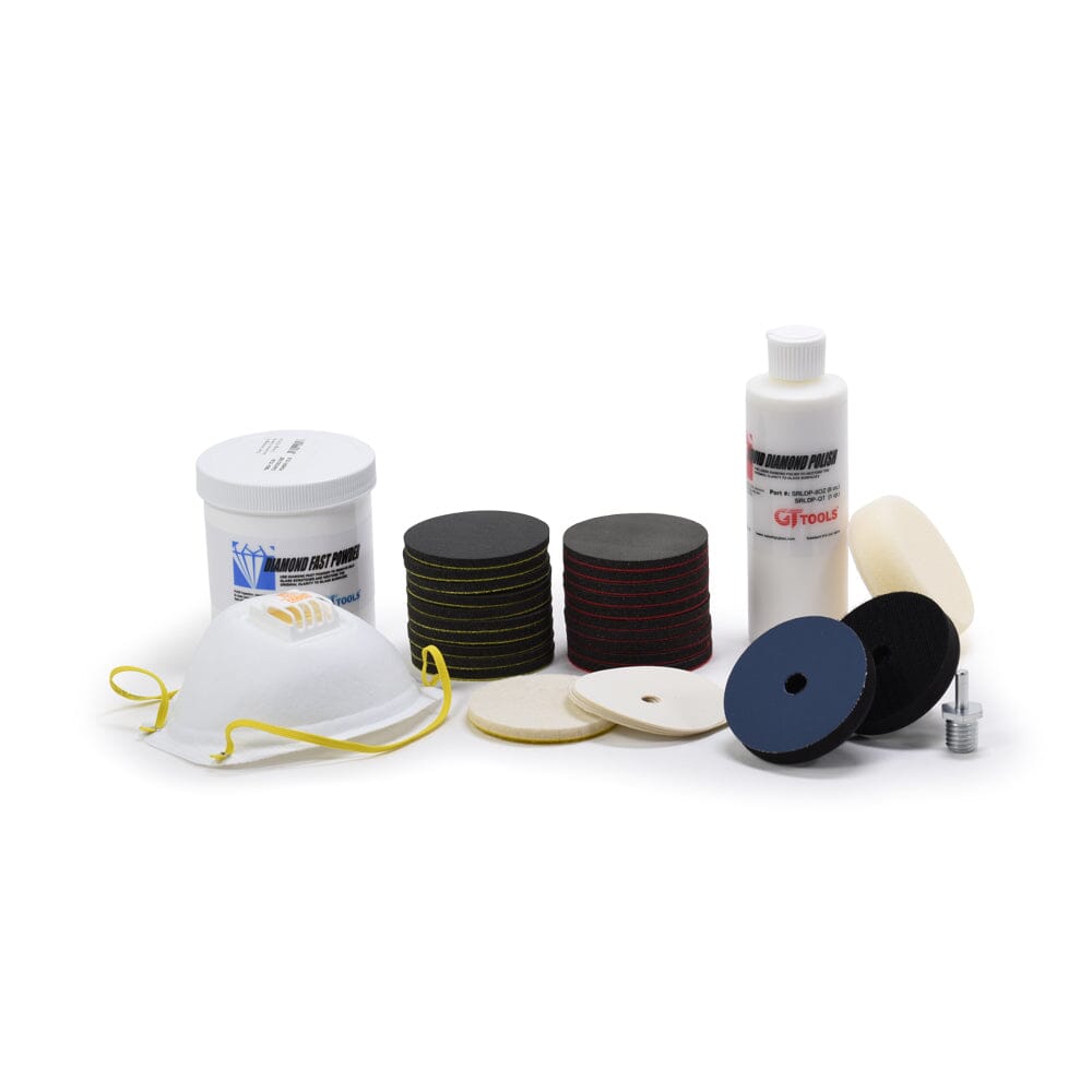 Glass And Plastic Scratch Removal And Polishing Kits