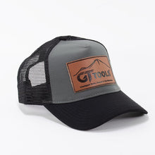 GT Tools Black Trucker Hat Front View