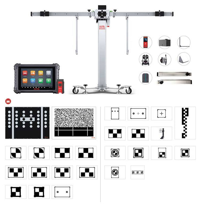 Autel MA600CORE2 LDW Calibration Package with MS906PRO ADAS Tablet Package