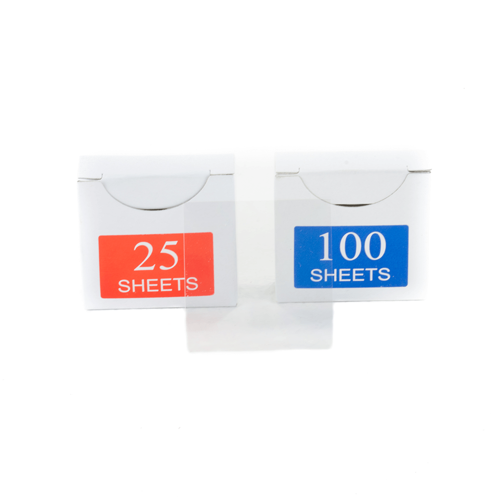 Mylar Windshield Repair Resin Curing Squares