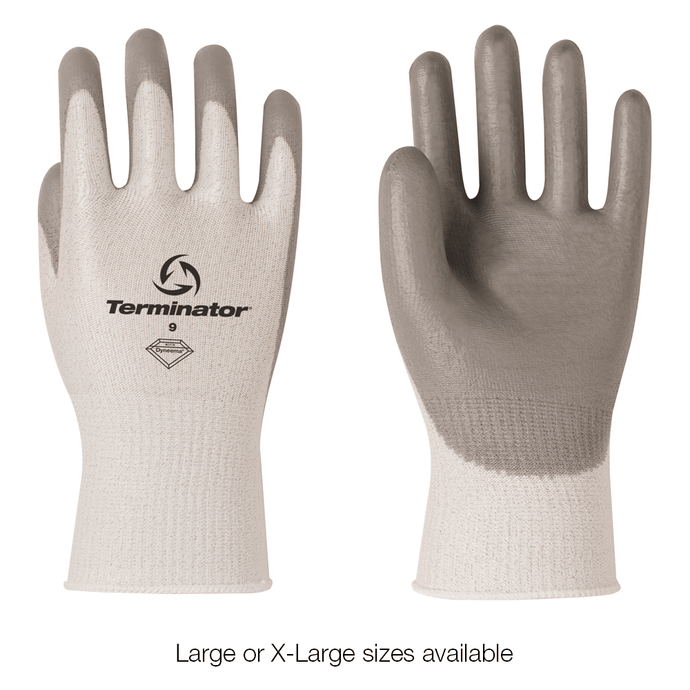 Terminator Dyneema Polyurethane Palm Coating Handling Gloves